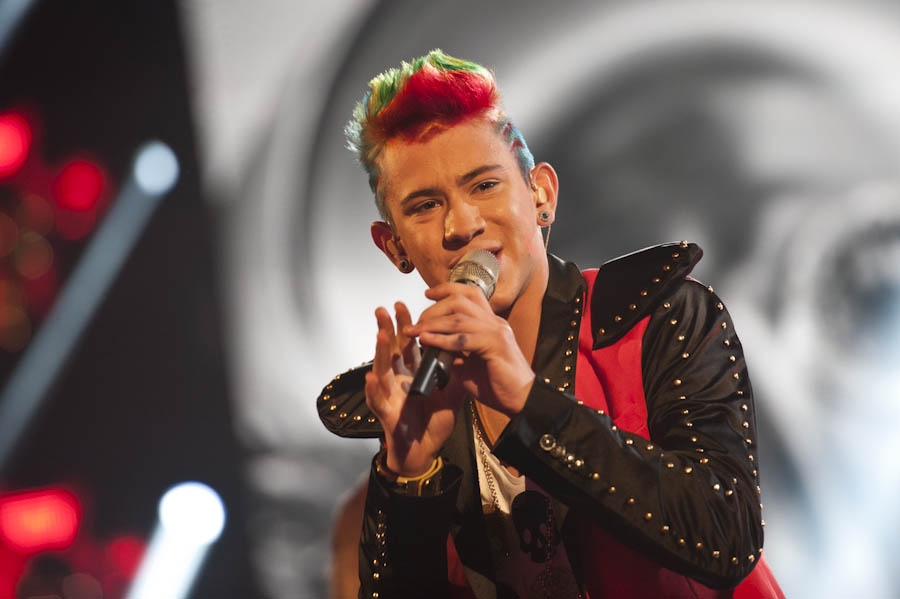 Daniele Negroni vs Luca Hänni. – DSDS 2012 - Das Finale.