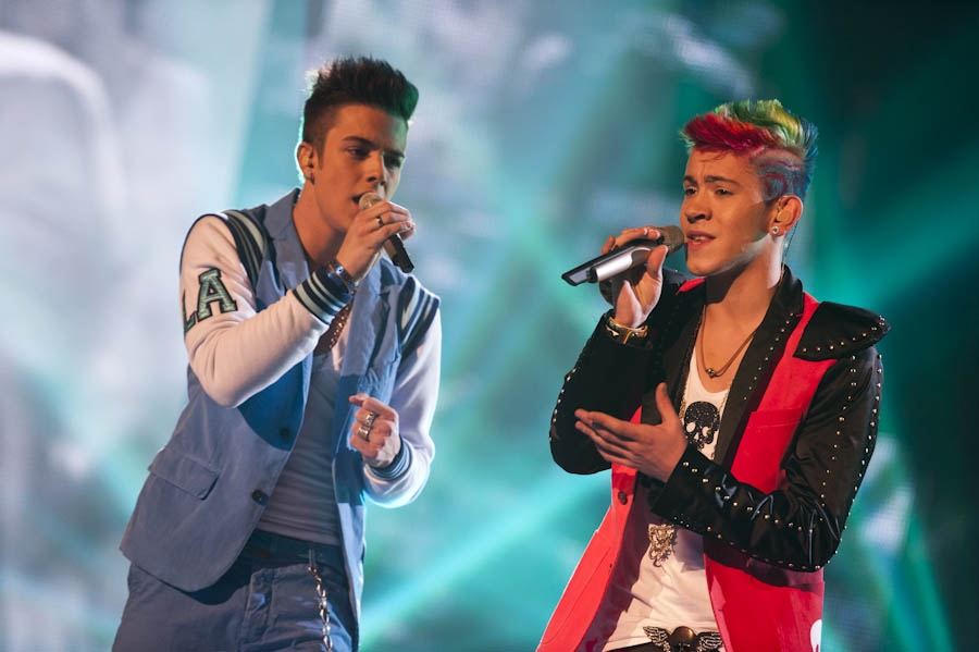 Daniele Negroni vs Luca Hänni. – DSDS 2012 - Das Finale.