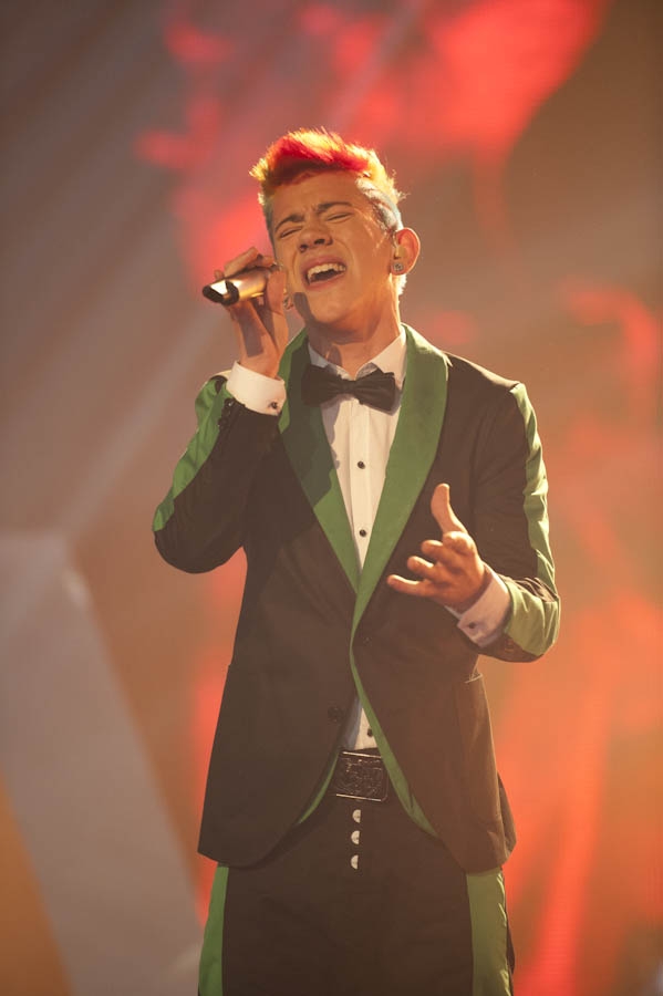 Daniele Negroni vs Luca Hänni. – DSDS 2012 - Das Finale.