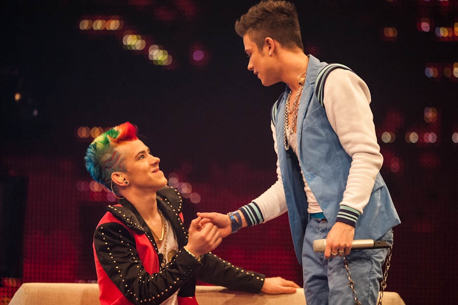Daniele Negroni vs Luca Hänni. – DSDS 2012 - Das Finale.