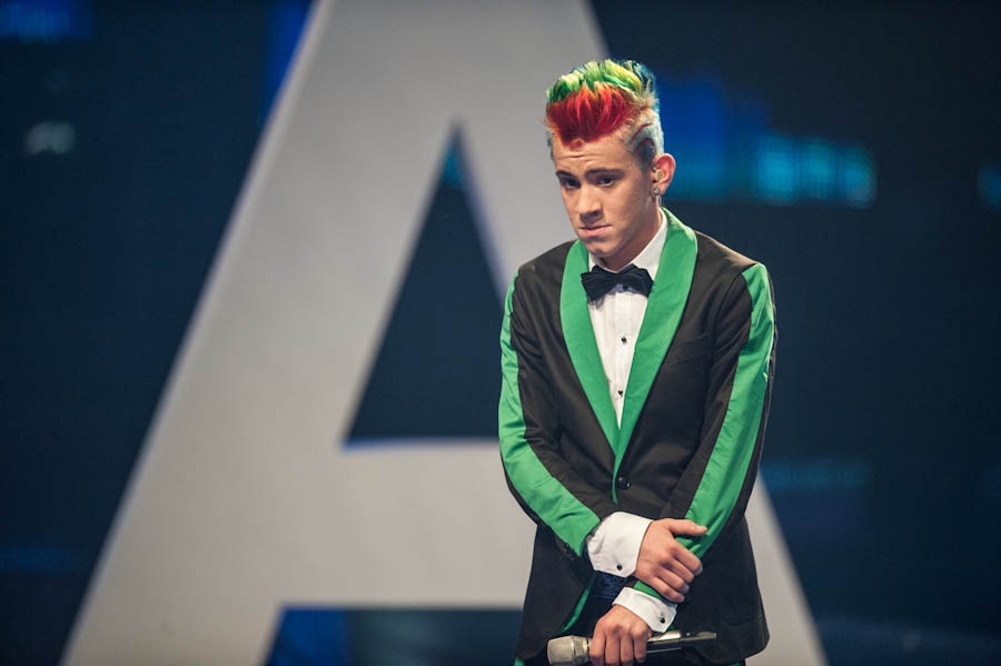 Daniele Negroni vs Luca Hänni. – DSDS 2012 - Das Finale.