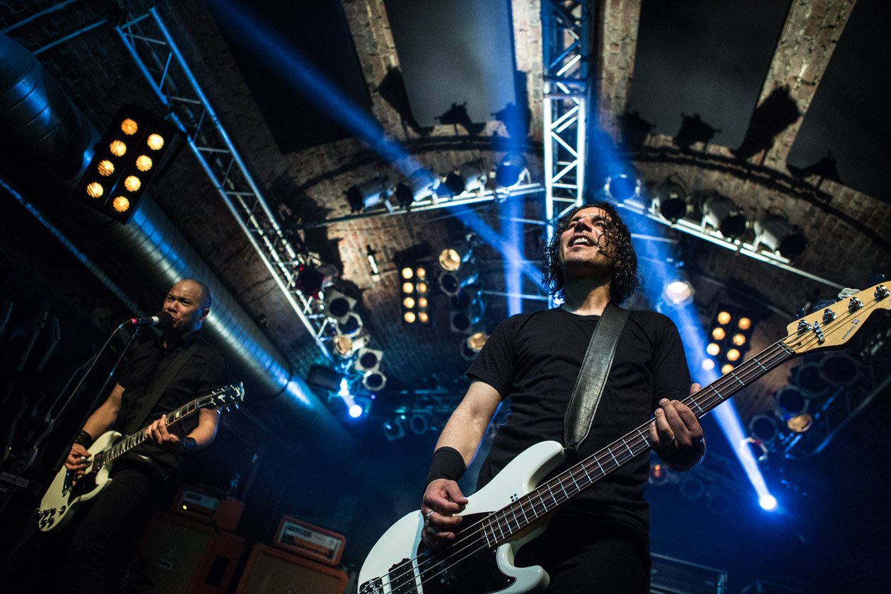 Danko Jones – Keine Gefangenen - und jede Menge R'n'R-Spaß: Die Kanadier on tour. – Danko und John.