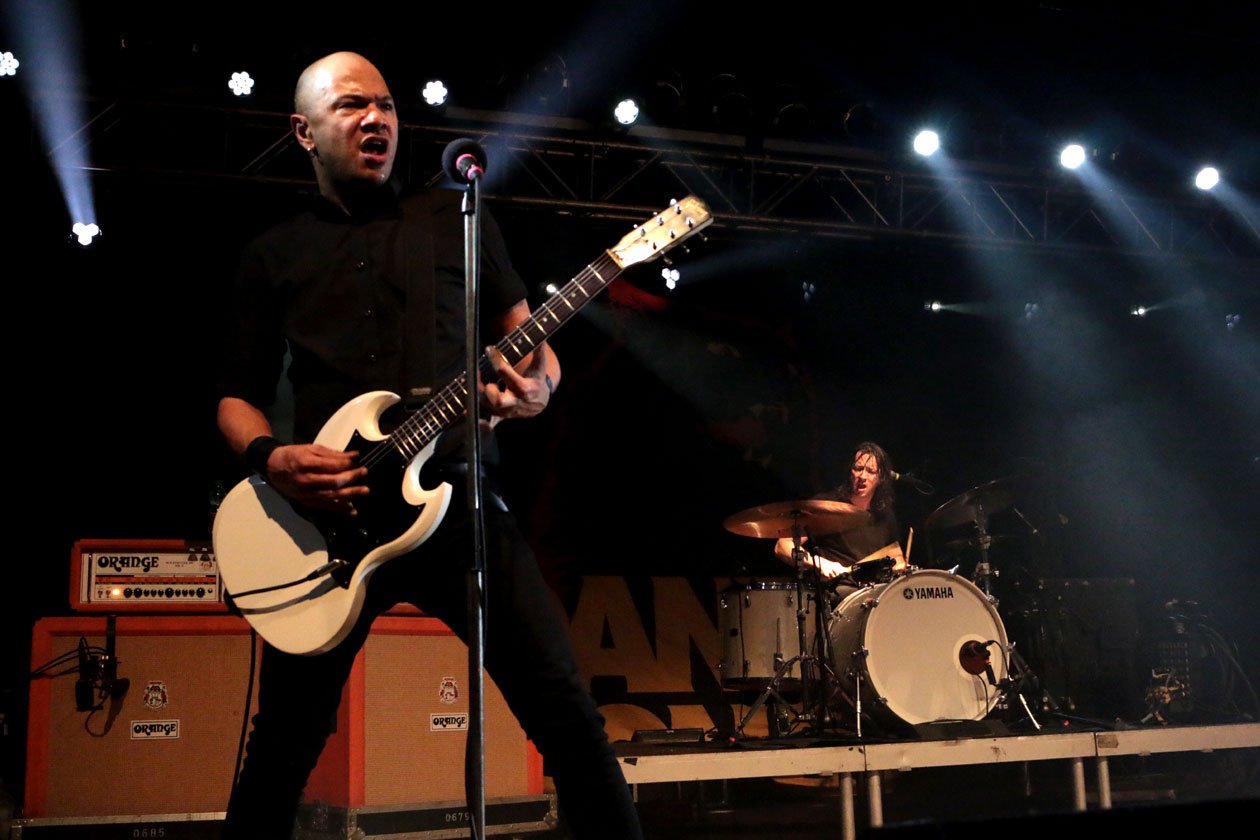 Nach zehn Jahren zurück im Club - und der Schweiß tropft noch immer von der Decke. – Danko Jones. 