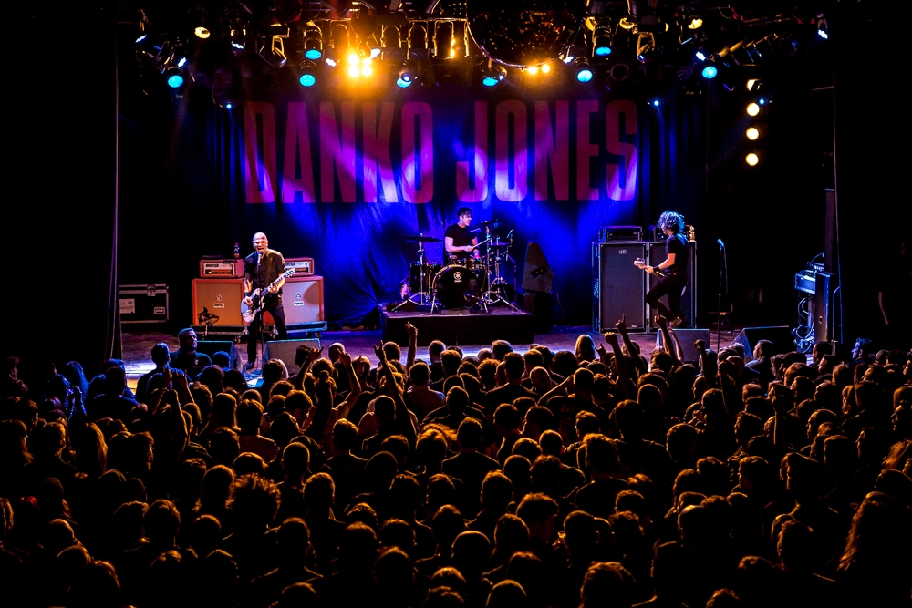 Das High Voltage-Trio on tour. – Danko Jones.