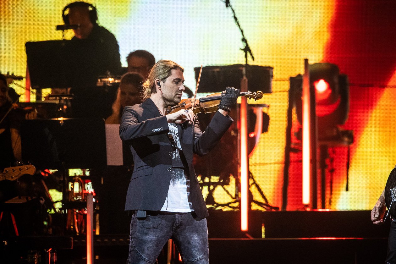 Mr. Violin betört die Hauptstadt. – David Garrett.