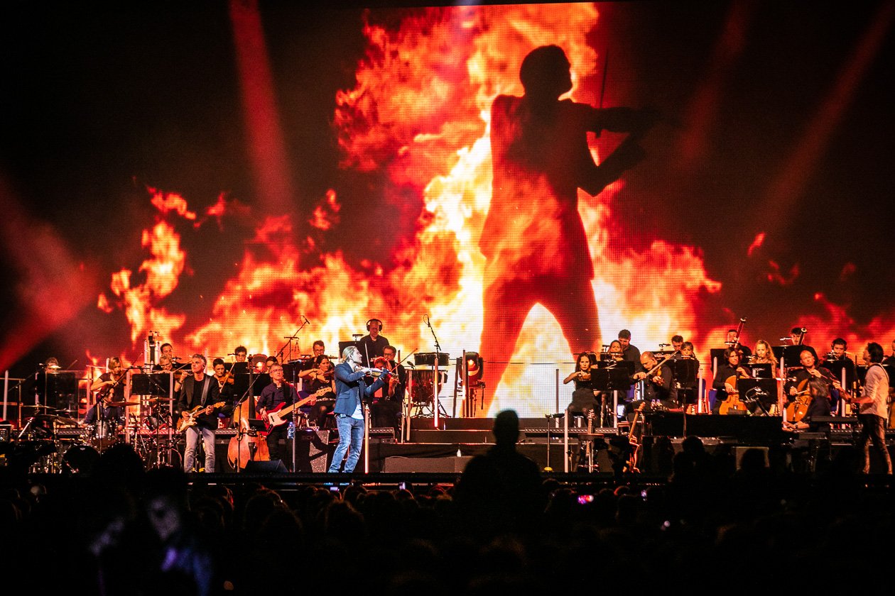 Mr. Violin betört die Hauptstadt. – David Garrett.