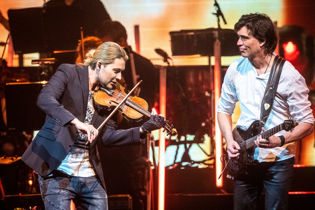 Mr. Violin betört die Hauptstadt. – David Garrett.