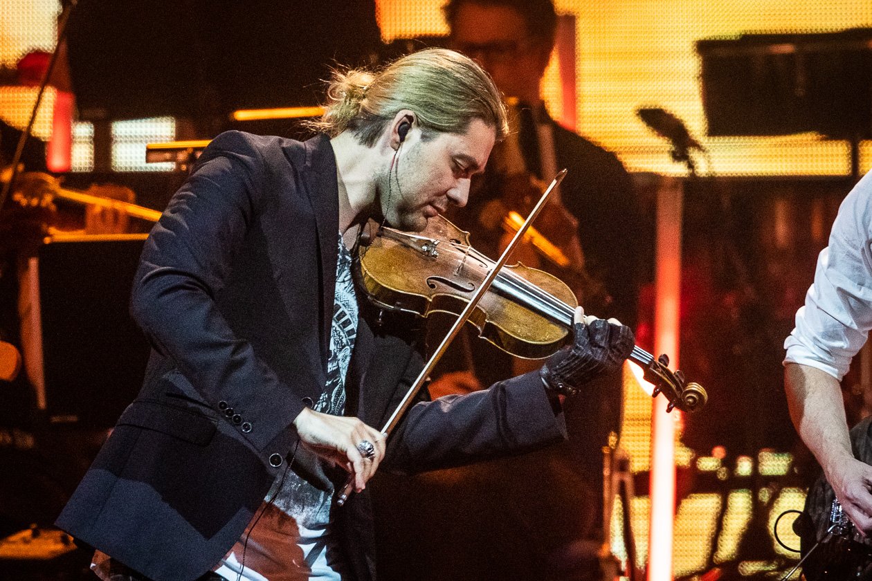 Mr. Violin betört die Hauptstadt. – David Garrett.