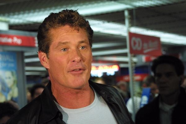 David Hasselhoff – David Hasselhof Anfang 2004 im Saturn Köln. – 