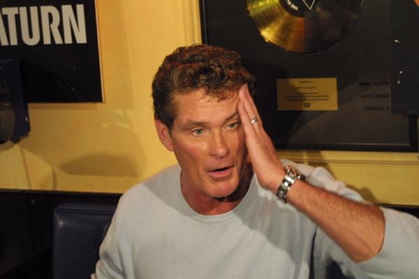 David Hasselhoff – David Hasselhof Anfang 2004 im Saturn Köln. – 