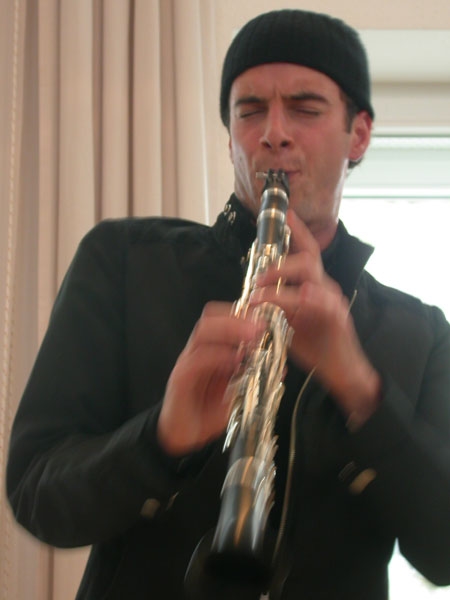 David Orlowskys Klezmorim auf "Noema"-Tour. – Ganz und gar nicht brav: David Orlowsky.