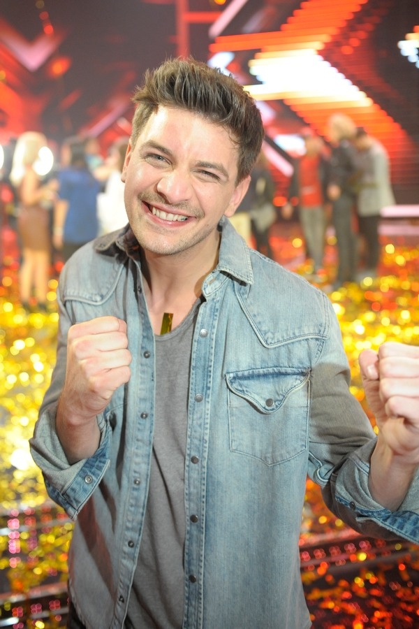 David Pfeffer gewinnt das Finale. – Ein strahlender Gewinner