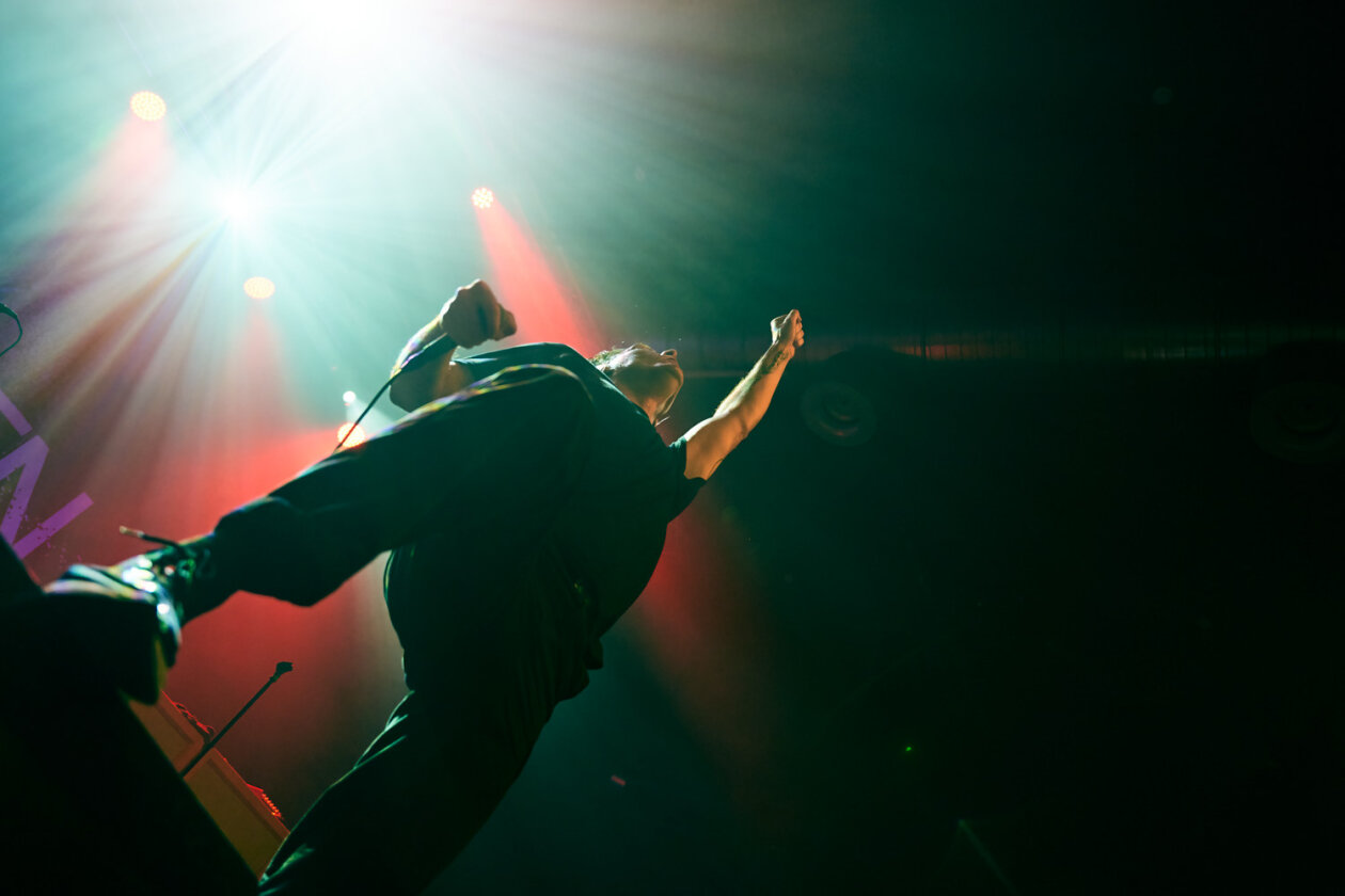 Support für Knocked Loose: George Clarke, Kerry McCoy und Band. – Deafheaven.