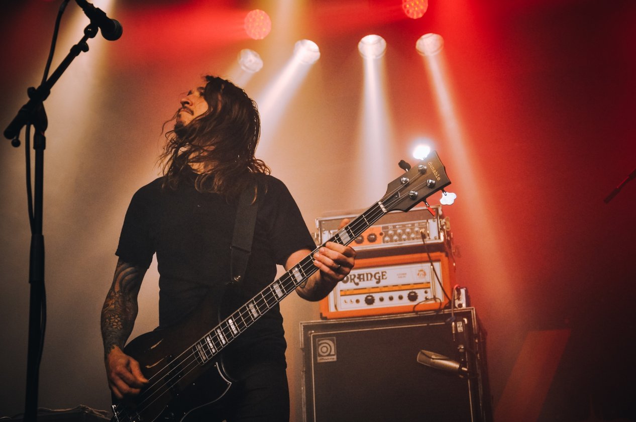 Im fiesen Doppel mit Touché Amoré: Deafheaven bringen die Ordinary Corrupt Human Love nach Köln. – Chris Johnson.