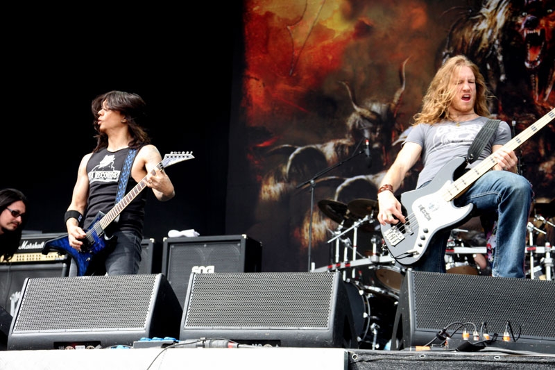 Death Angel – Thrash-Party galore auf dem BYH. – Rob Cavestany und Damien
