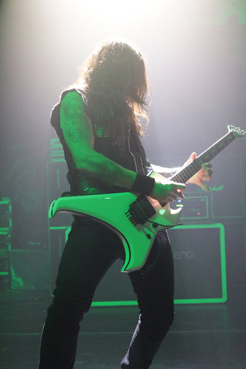 Death Angel – Die Truppe wird von Jahr zu Jahr stärker und besser. – Rob Cavestany in seinem Element.