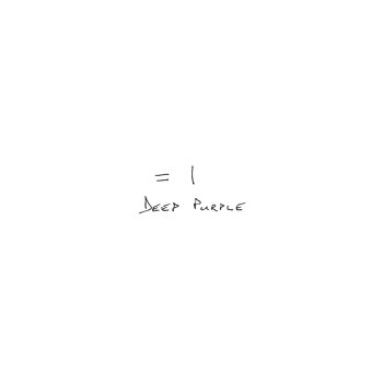 Deep Purple - =1 Artwork