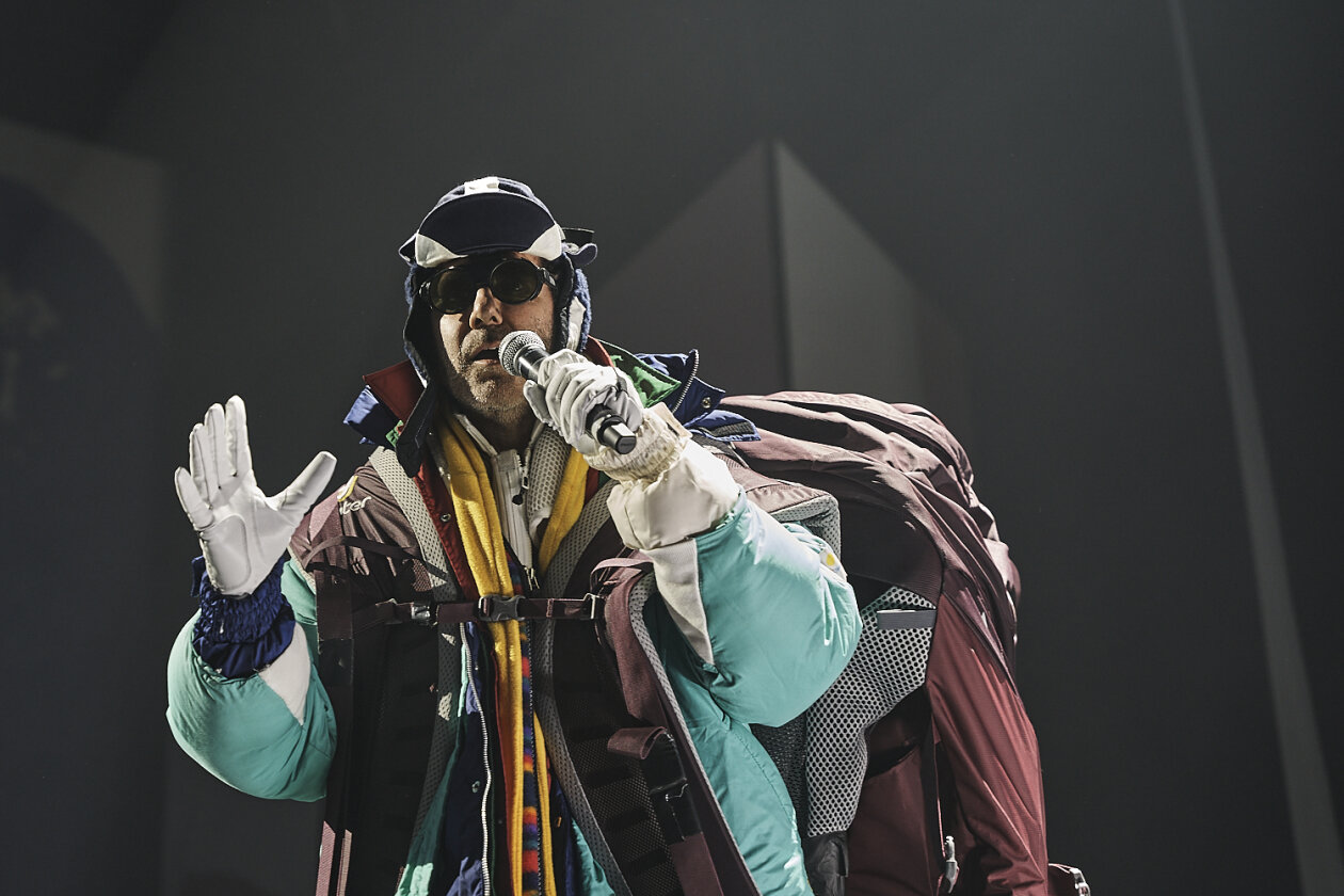 Deichkind bei ihrem Comeback-Konzert in der Parkbühne Wuhlheide, Berlin. – Deichkind 2022 live in Berlin