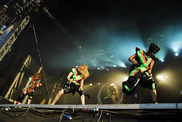 Deichkind auf dem Southside-Festival. – 