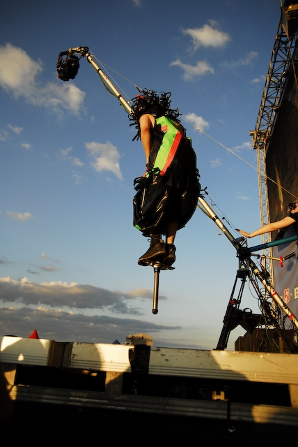 Deichkind auf dem Southside-Festival. – 