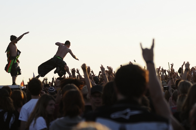Deichkind auf dem Southside-Festival. – 