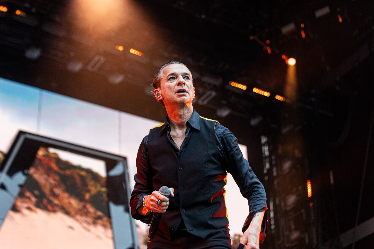 Dave Gahan und Martin Gore: 70.000 Fans und tosender Applaus. – Depeche Mode.