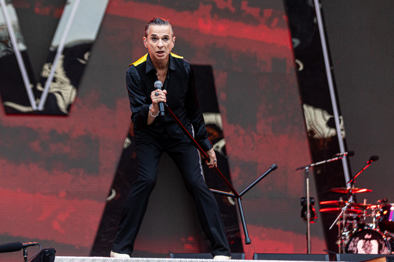 Dave Gahan und Martin Gore: 70.000 Fans und tosender Applaus. – Depeche Mode.