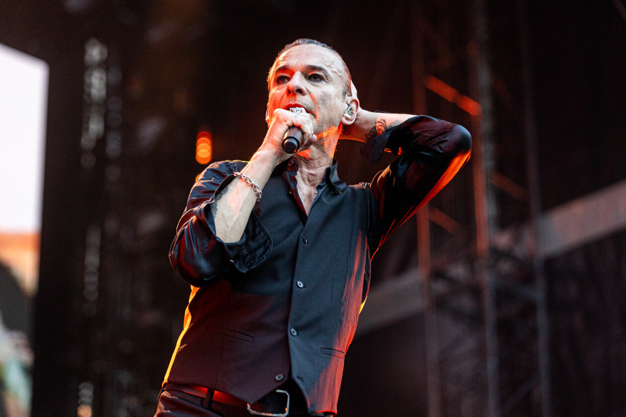 Dave Gahan und Martin Gore: 70.000 Fans und tosender Applaus. – Depeche Mode.