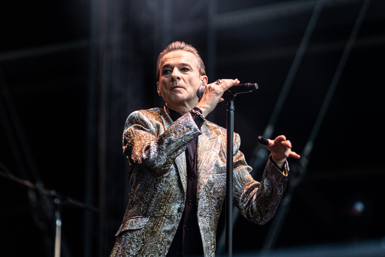 Dave Gahan und Martin Gore: 70.000 Fans und tosender Applaus. – Depeche Mode.