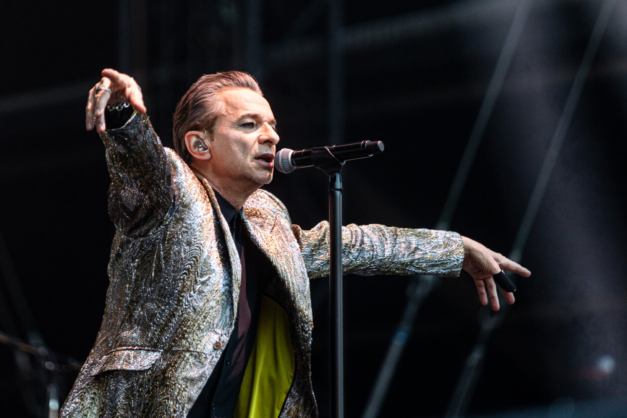 Dave Gahan und Martin Gore: 70.000 Fans und tosender Applaus. – Depeche Mode.