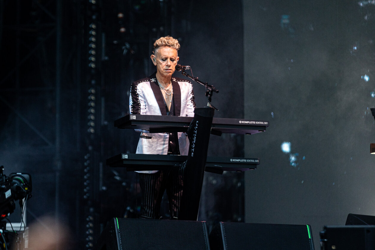 Dave Gahan und Martin Gore: 70.000 Fans und tosender Applaus. – Depeche Mode.