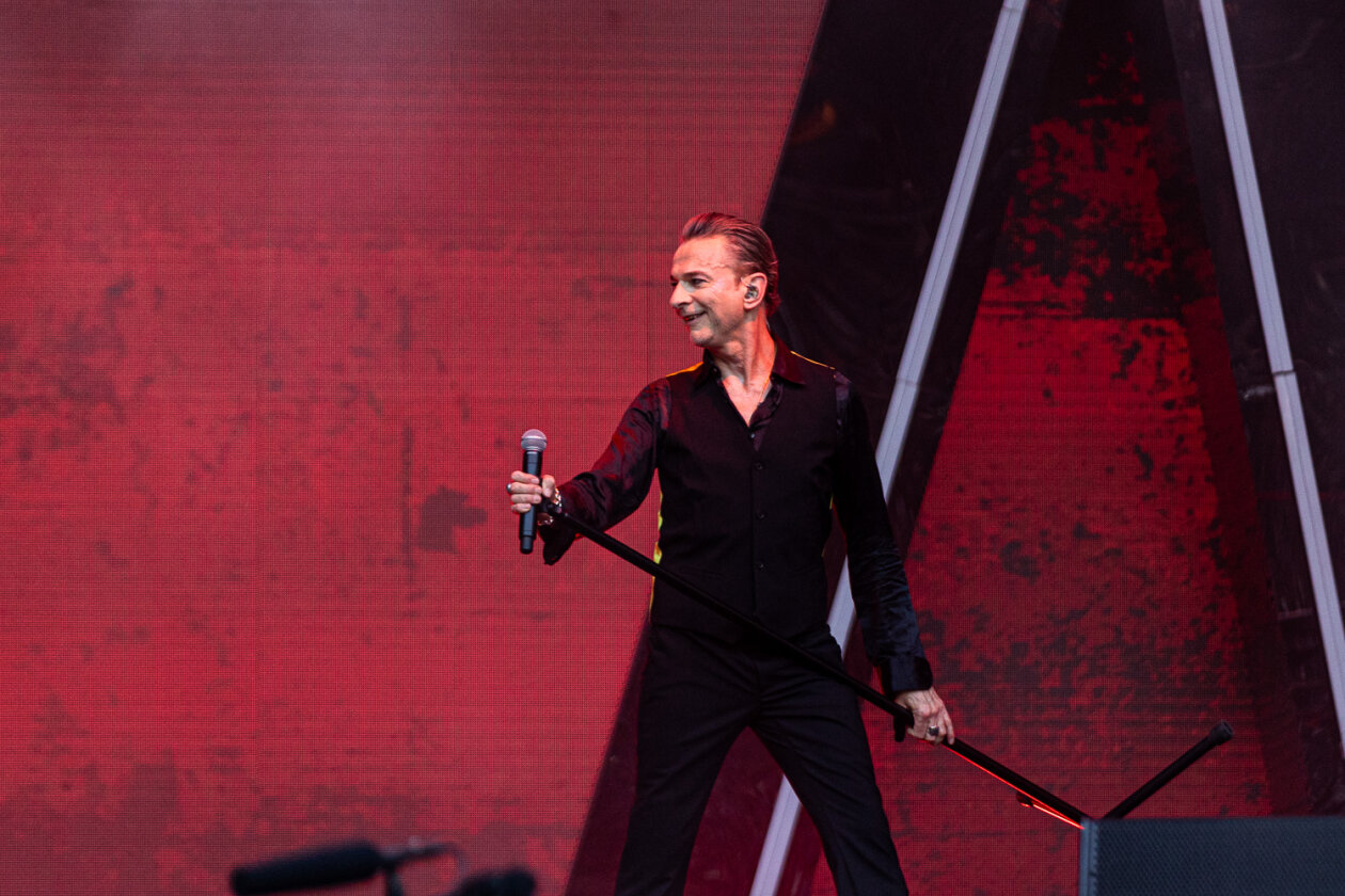 Dave Gahan und Martin Gore: 70.000 Fans und tosender Applaus. – Depeche Mode.