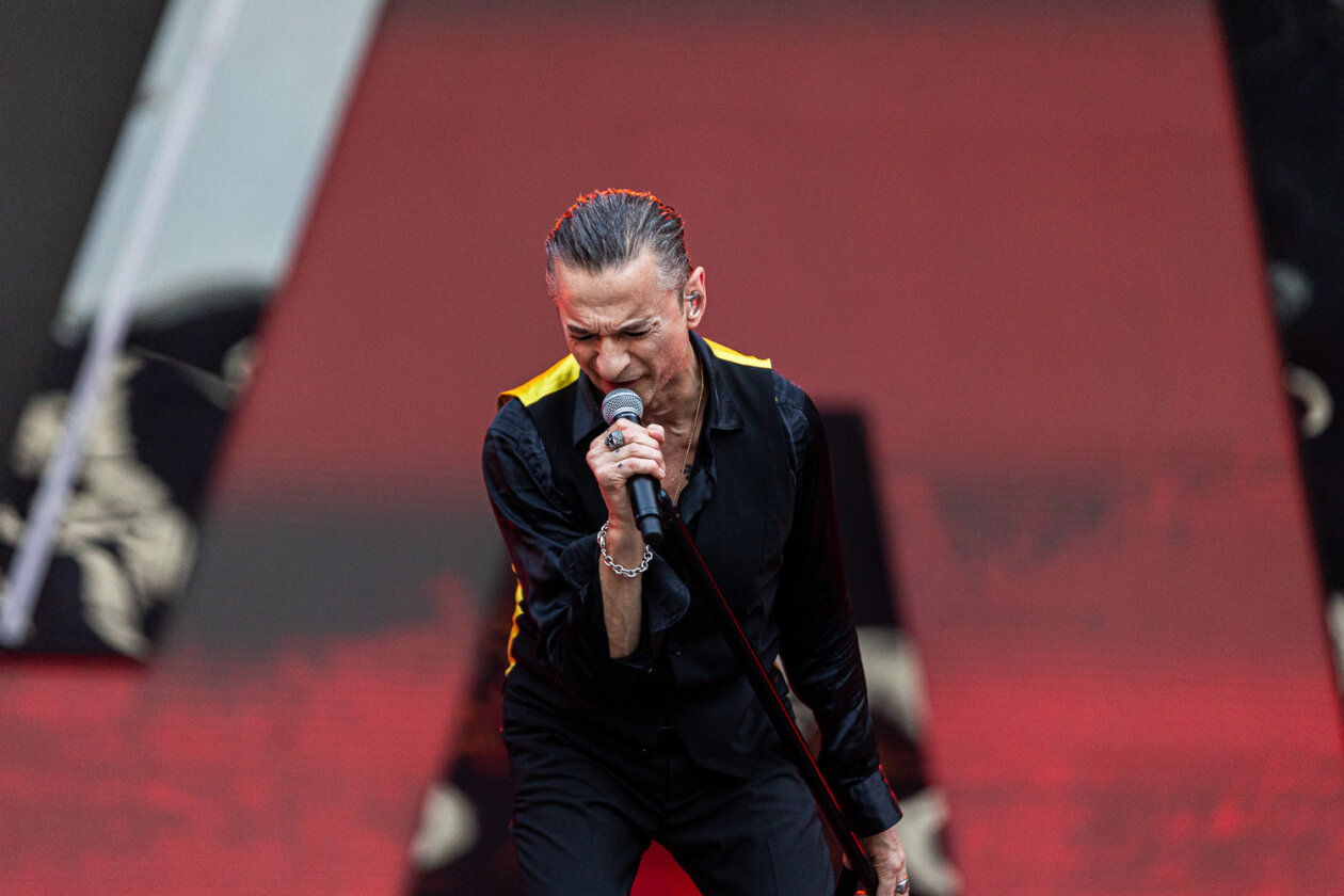 Dave Gahan und Martin Gore: 70.000 Fans und tosender Applaus. – Depeche Mode.