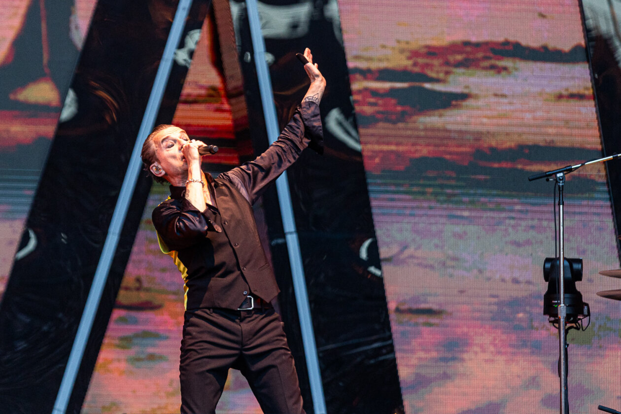 Dave Gahan und Martin Gore: 70.000 Fans und tosender Applaus. – Depeche Mode.