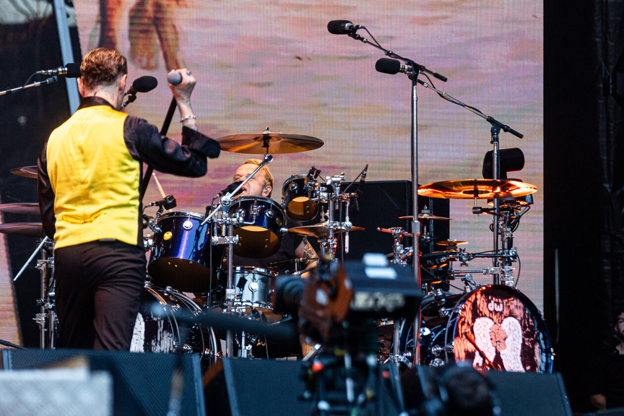 Dave Gahan und Martin Gore: 70.000 Fans und tosender Applaus. – Depeche Mode.