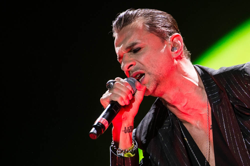 Martin Gore, Dave Gahan und Andy Fletcher spielten gleich zwei Mal in der Esprit Arena. – Depeche Mode.