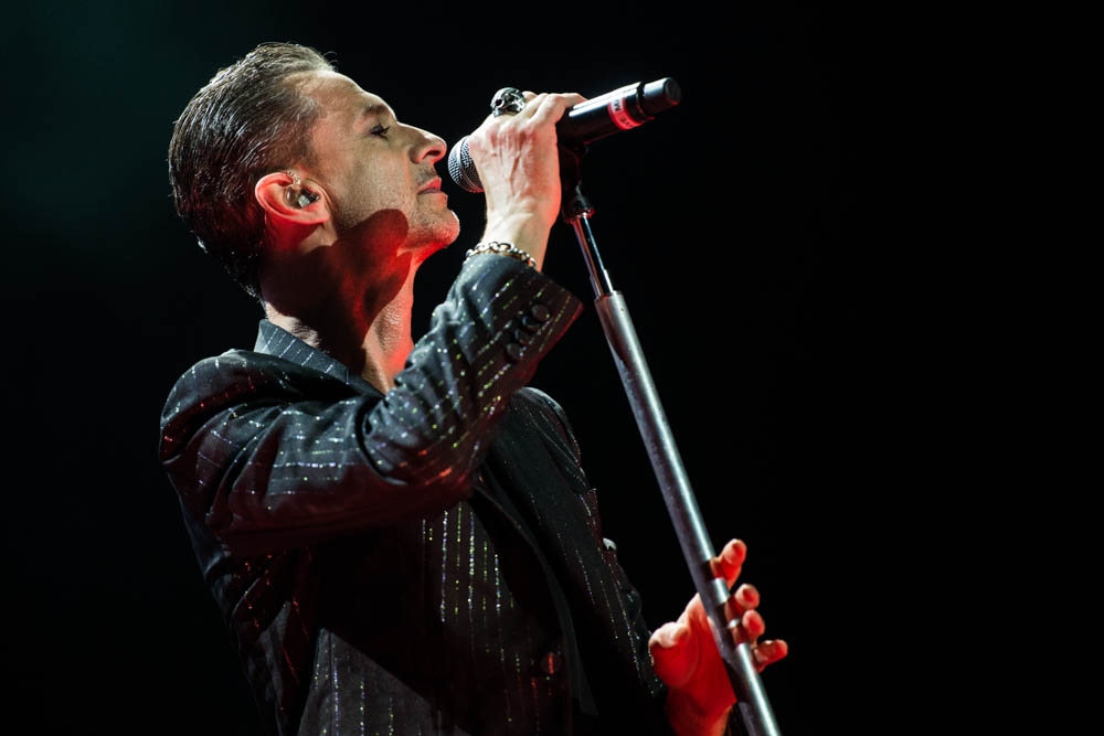 Martin Gore, Dave Gahan und Andy Fletcher spielten gleich zwei Mal in der Esprit Arena. – Depeche Mode.