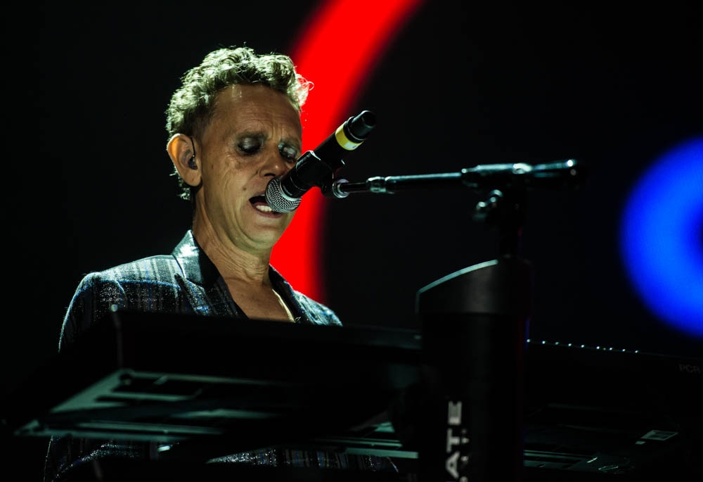 Martin Gore, Dave Gahan und Andy Fletcher spielten gleich zwei Mal in der Esprit Arena. – Depeche Mode.