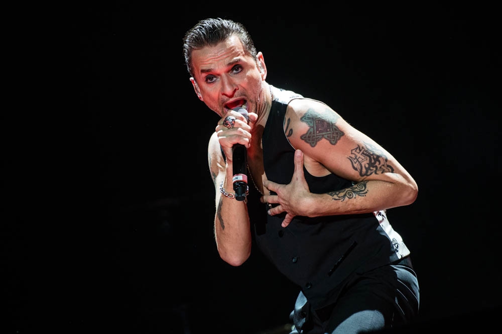 Martin Gore, Dave Gahan und Andy Fletcher spielten gleich zwei Mal in der Esprit Arena. – Depeche Mode.