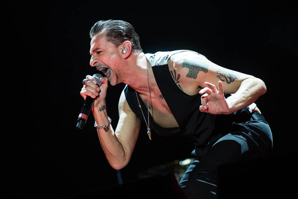 Martin Gore, Dave Gahan und Andy Fletcher spielten gleich zwei Mal in der Esprit Arena. – Depeche Mode.