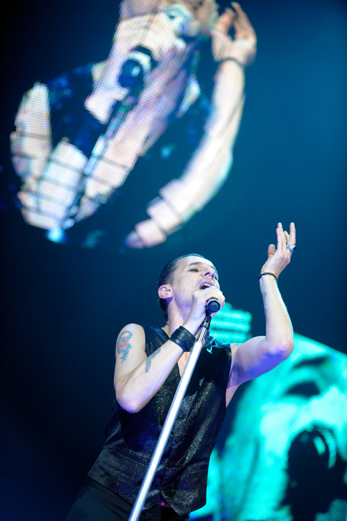 Martin, Dave und Andy rocken das Badnerland. – Dave Gahan - Depeche Mode live in Mannheim