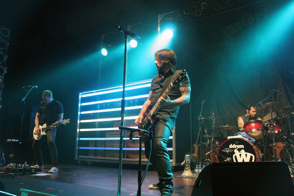 Der W. – Ex-Onkel Stephan Weidner rockt auch mit seiner Soloband die Hallen. – ... gute Laune.
