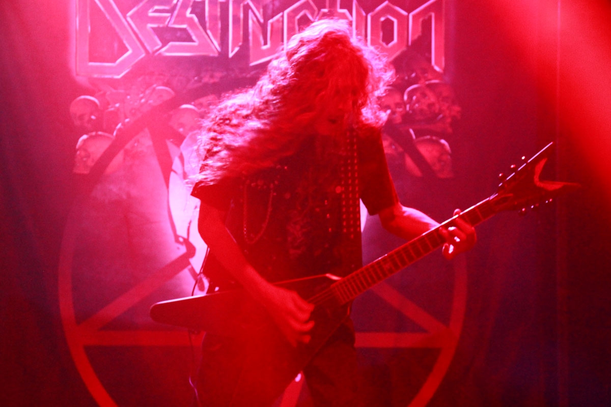 Die "deutsche Antwort auf Metallica" setzte den Schlusspunkt in der Halle – Destruction