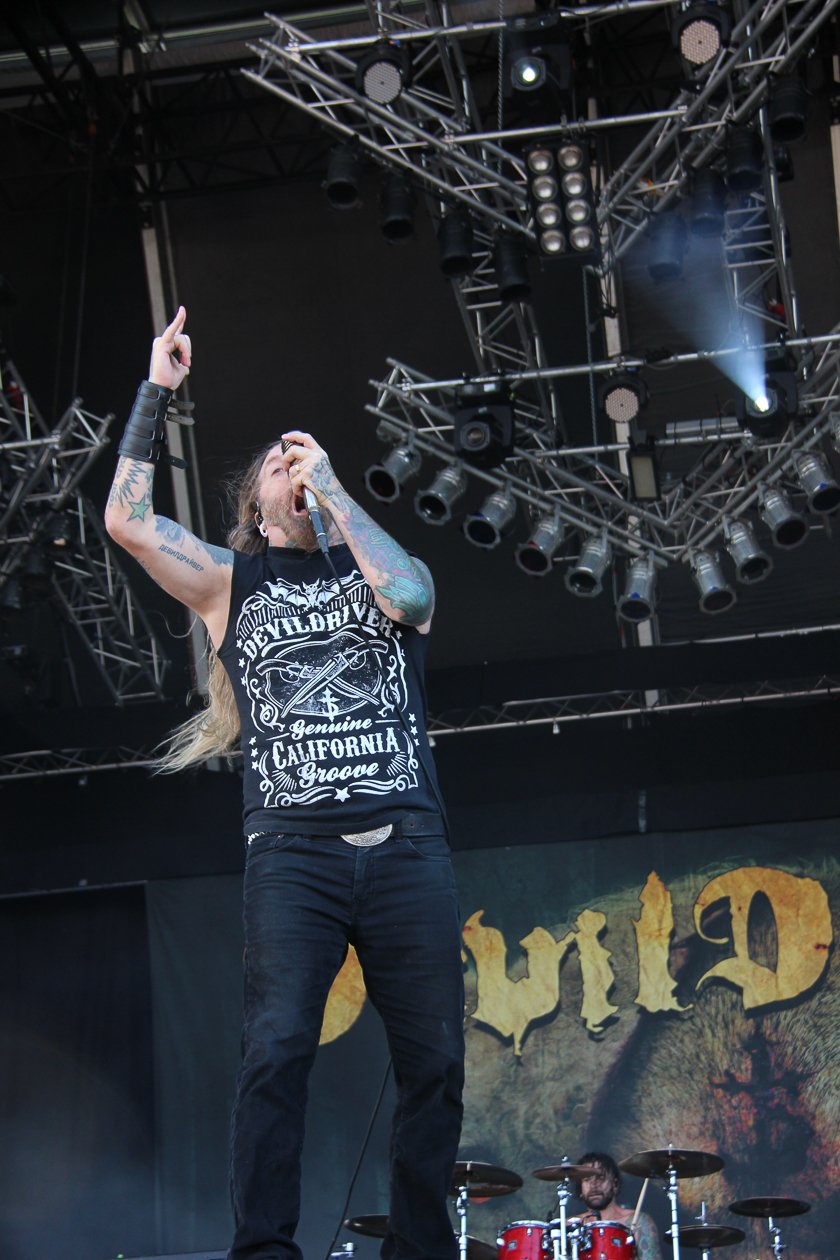 DevilDriver – Die Amis lieferten die volle Dröhnung ab. – Bradley.