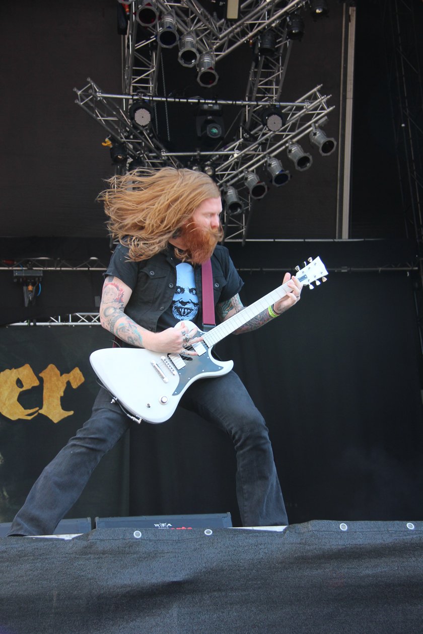 DevilDriver – Die Amis lieferten die volle Dröhnung ab. – Neal Tiemann.