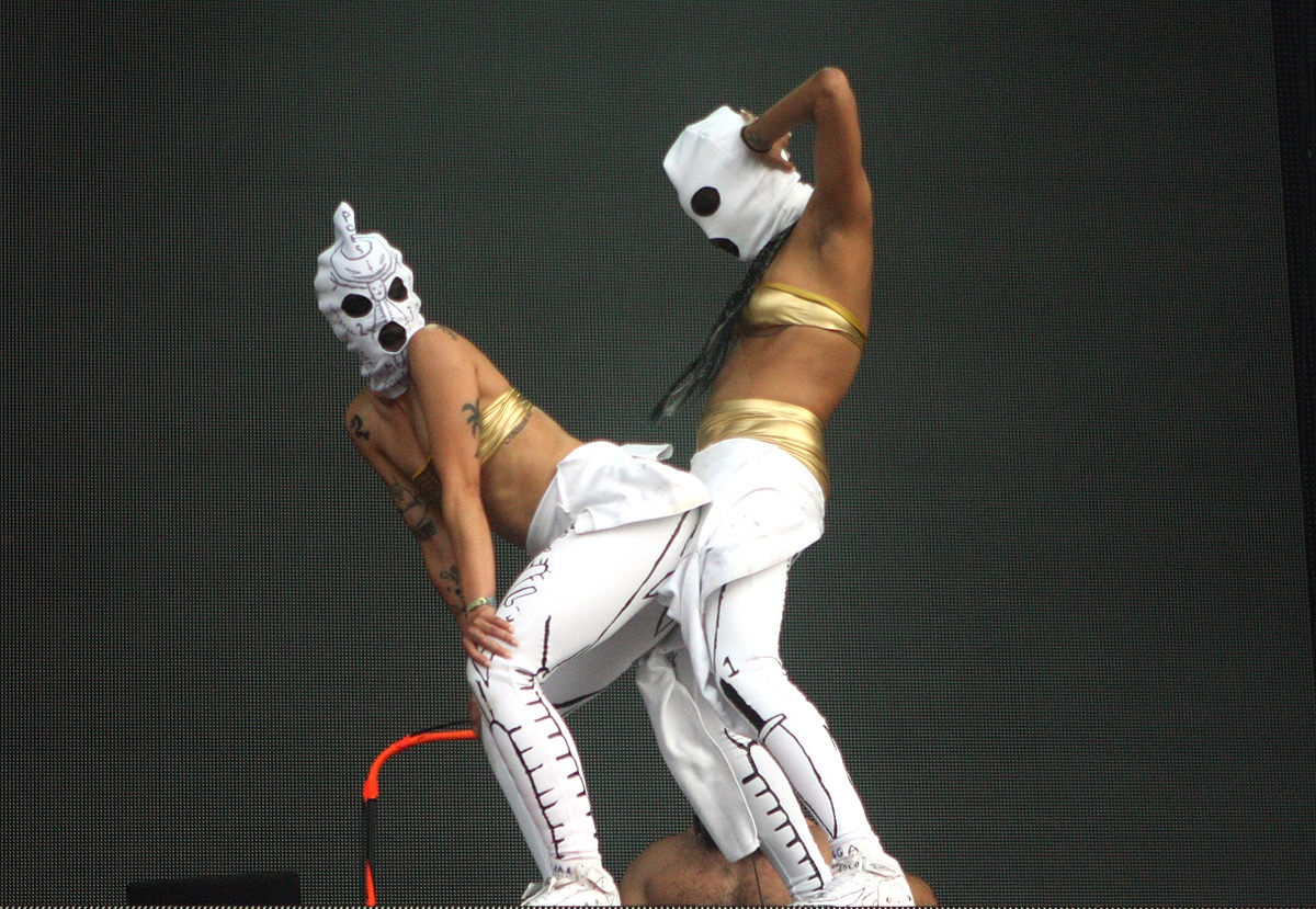 Abräumer mit tollem Sound. – Die Antwoord auf dem Southside 2015
