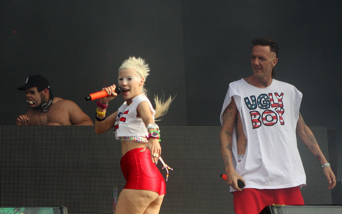 Abräumer mit tollem Sound. – Die Antwoord auf dem Southside 2015