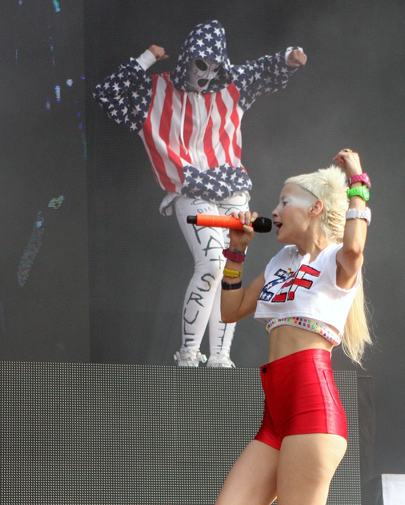 Abräumer mit tollem Sound. – Die Antwoord auf dem Southside 2015