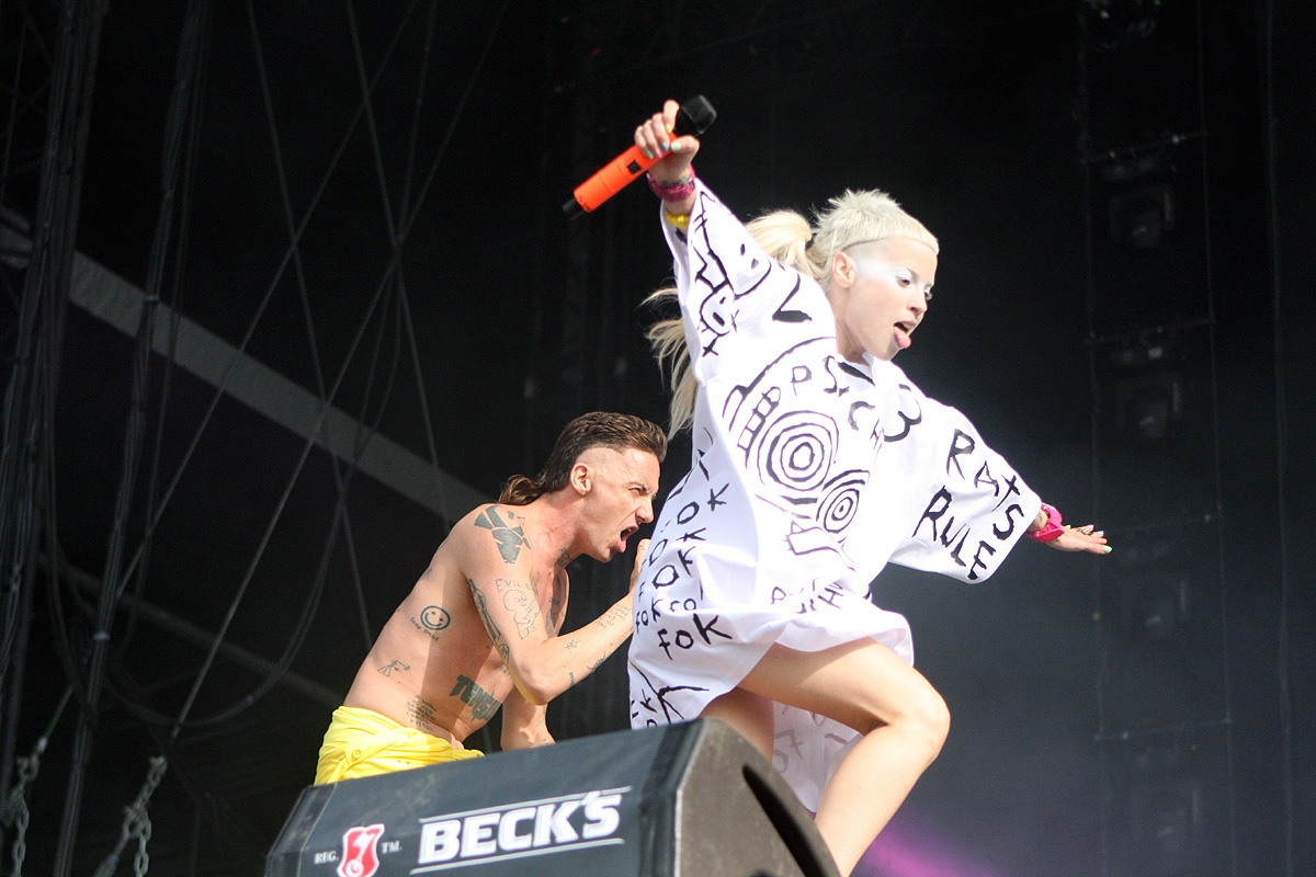 Abräumer mit tollem Sound. – Die Antwoord auf dem Southside 2015