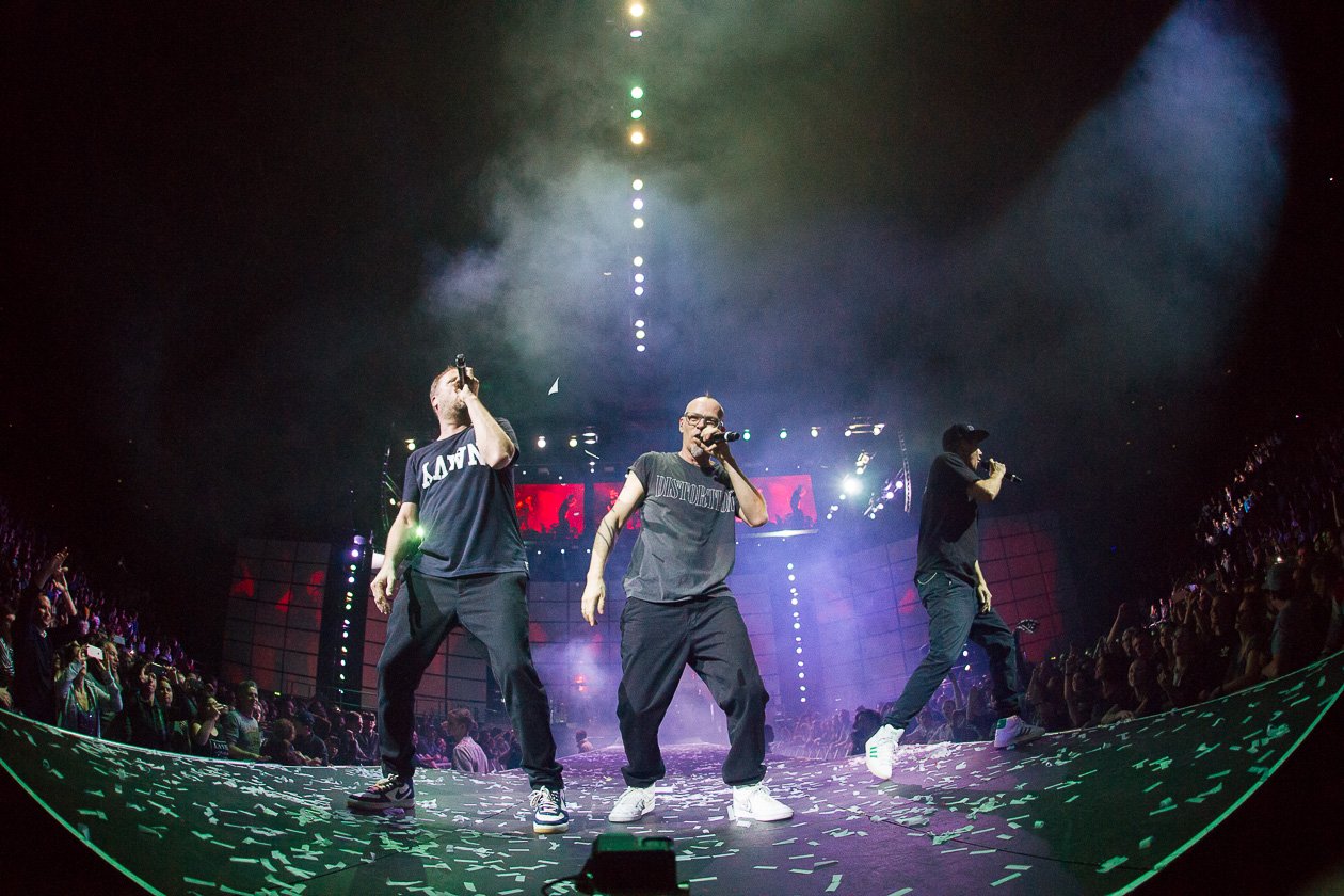 Die Fantastischen Vier – So fängt 2017 schon mal gut an: Smudo, Deejot Hausmarke, Thomas D und And.Ypsilon live. – ... on stage!